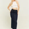 Jupe Longue en Jean Foncé^Tally Weijl Hot