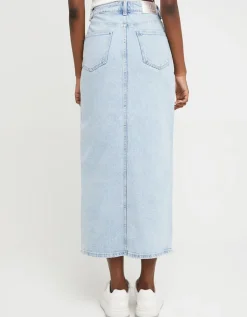 Jupe midi en jean taille haute avec strass^Tally Weijl Best