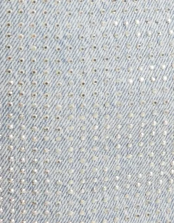 Jupe midi en jean taille haute avec strass^Tally Weijl Best