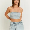 Jupe-Short en Jean avec Strass Taille Mi-Haute^Tally Weijl Best