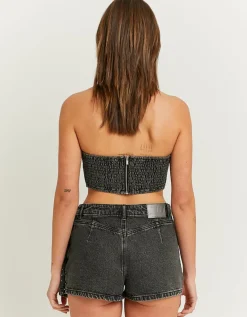 Jupe-Short en Jean avec Strass Taille Mi-Haute^Tally Weijl Clearance