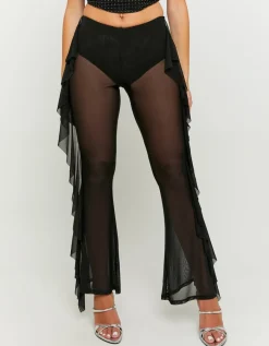 Legging en Mesh avec Fronces Latérales^Tally Weijl Hot