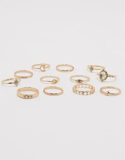 Lot de 12 Bagues es^Tally Weijl Sale
