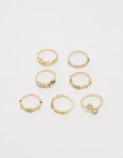 Lot de 7 Bagues es^Tally Weijl Best