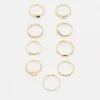 Lot de 9 Bagues es^Tally Weijl Online