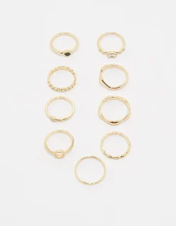 Lot de 9 Bagues es^Tally Weijl Online