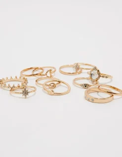 Lot de 12 Bagues es^Tally Weijl Sale