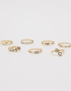 Lot de 7 Bagues es^Tally Weijl Best