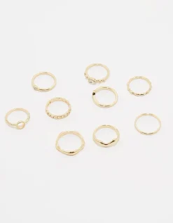 Lot de 9 Bagues es^Tally Weijl Online
