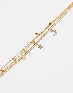 Lot de 4 Bracelets de Cheville avec Pendentifs^Tally Weijl Hot