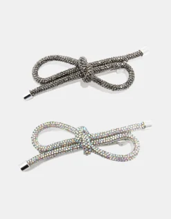 Lot de 2 Nœuds à Cheveux Ornés de Strass^Tally Weijl Clearance