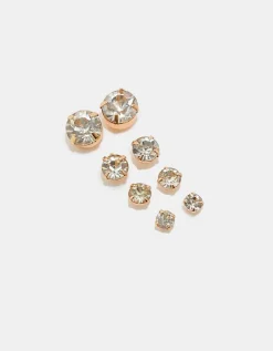 Lot de 4 Paires Boucles d'Oreilles Strass^Tally Weijl Outlet