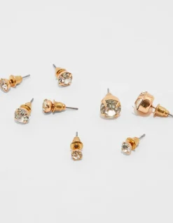 Lot de 4 Paires Boucles d'Oreilles Strass^Tally Weijl Outlet