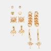 Lot de 6 Paires de Boucles d'Oreilles es^Tally Weijl Hot