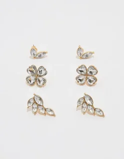 Lot de 3 Paires de Boucles d'Oreilles es avec Strass^Tally Weijl Discount