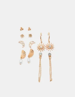 Lot de 6 Paires de Boucles d'Oreilles en Strass^Tally Weijl Discount