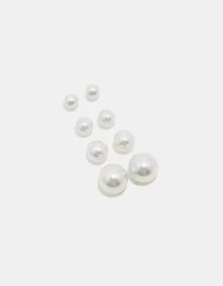 Lot de 4 Paires de Boucles d'Oreilles en Perles^Tally Weijl Fashion