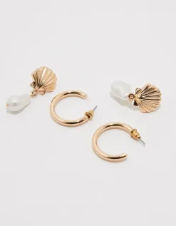 Lot de 2 Paires de Boucles d'Oreilles^Tally Weijl Fashion