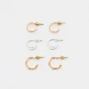 Lot de 3 Paires de Créoles^Tally Weijl Online
