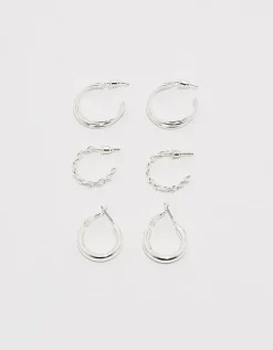 Lot de 3 Paires de Créoles^Tally Weijl Fashion