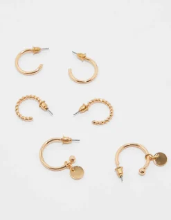 Lot de 3 Paires de Créoles^Tally Weijl Clearance