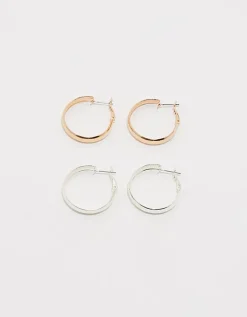Lot de 2 Paires de petites Créoles^Tally Weijl Best