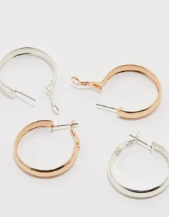 Lot de 2 Paires de petites Créoles^Tally Weijl Best