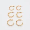 Lot de 3 petites Créoles^Tally Weijl Sale