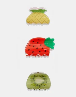 Lot de 3 Pinces à Cheveux en forme de Fruits^Tally Weijl New