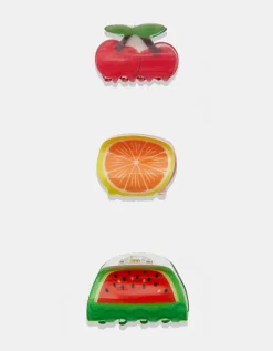 Lot de 3 Pinces à Cheveux en forme de Fruits^Tally Weijl Clearance