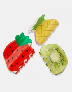 Lot de 3 Pinces à Cheveux en forme de Fruits^Tally Weijl New