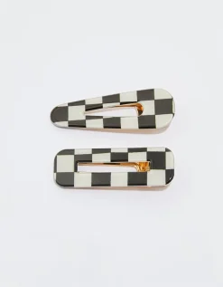 Lot de 2 pinces damier^Tally Weijl Sale