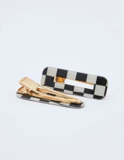 Lot de 2 pinces damier^Tally Weijl Sale