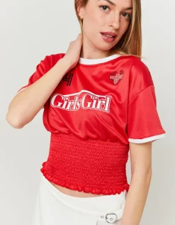 Maillot de Foot avec Taille Froncée^Tally Weijl Fashion