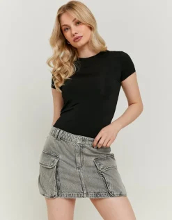 Mini Jupe en Jean avec Poches Cargo^Tally Weijl Discount