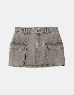 Mini Jupe en Jean avec Poches Cargo^Tally Weijl Discount