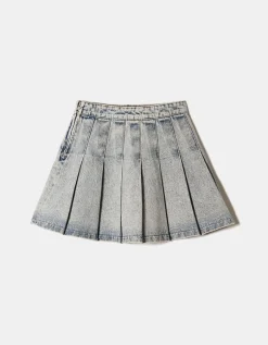 Mini jupe en jean plissée taille haute^Tally Weijl Discount