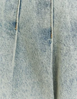 Mini jupe en jean plissée taille haute^Tally Weijl Discount