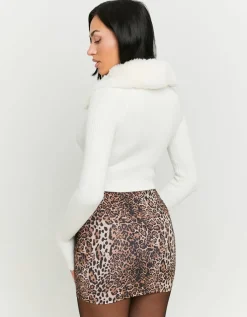 Mini Jupe Léopard avec Strass Noirs^Tally Weijl Best