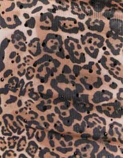 Mini Jupe Léopard avec Strass Noirs^Tally Weijl Best