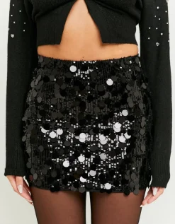 Mini Jupe e avec Grands Sequins^Tally Weijl Sale