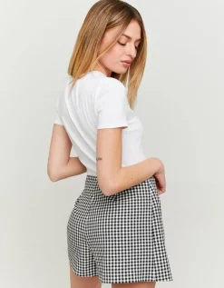 Mini Jupe-Short à Imprimé Vichy^Tally Weijl New