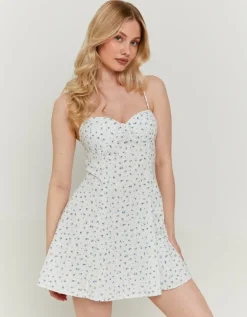 Mini Robe à Fleurs Blanches^Tally Weijl Best