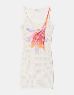 Mini Robe Florale en Crochet^Tally Weijl Clearance