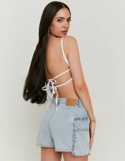 Mini-Jupe en Denim Cargo Portefeuille^Tally Weijl Best