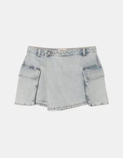 Mini-Jupe en Denim Cargo Portefeuille^Tally Weijl Best