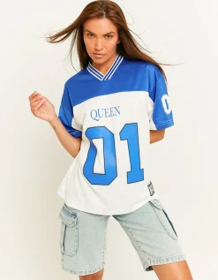 Oversize T-Shirt de Football^Tally Weijl Clearance