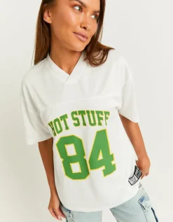 Oversize T-Shirt de Football^Tally Weijl Fashion