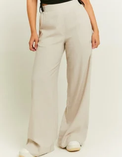 Pantalon Wide Leg Toucher Lin^Tally Weijl Sale