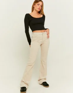 Pantalon Bootcut en Velours Côtelé^Tally Weijl Sale